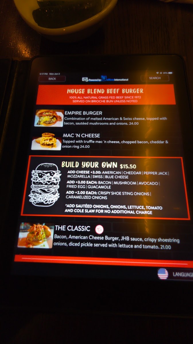 Jackson Hole Burgers Menu - Image 2